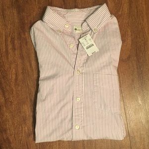NWT J. Crew Sunwashed Oxford Cotton Button Down